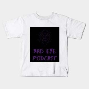 3rd Eye Purple Kids T-Shirt